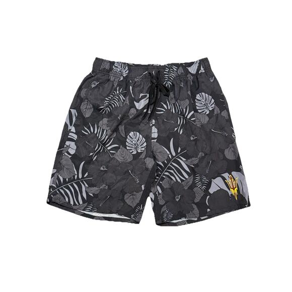 Colosseum Arizona State Sun Devils Swim Trunks Men’s Large Floral Board Shorts - Picture 1 of 11